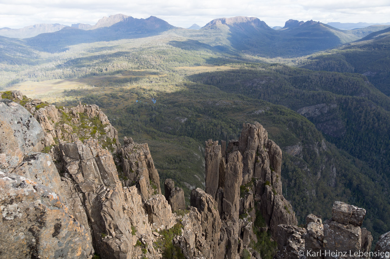 Felsspitzen von Mt. Oakleigh