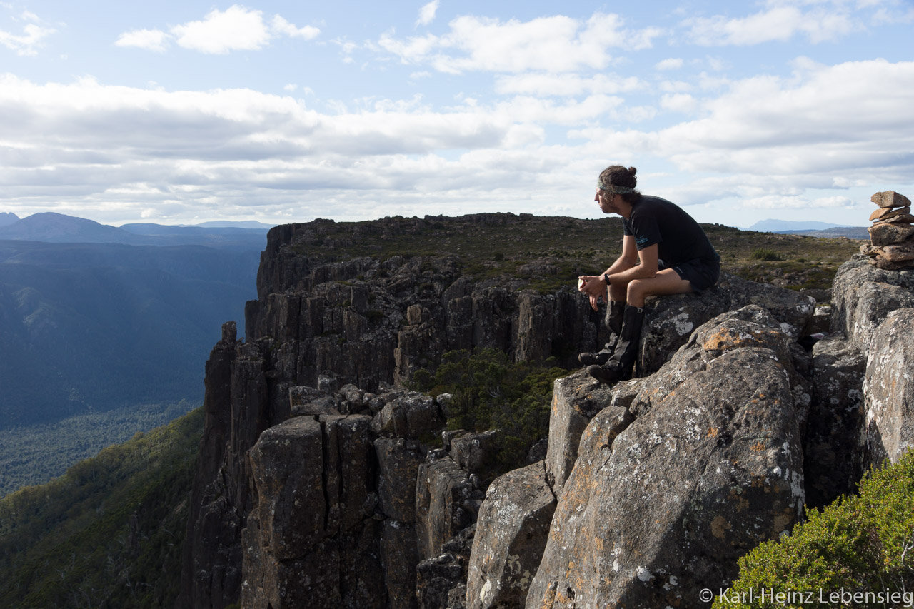 unser Guide Rob auf Mt. Oakleigh