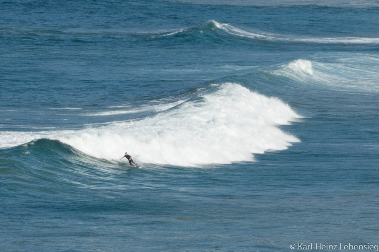 Surfer am Eaglehawk Neck