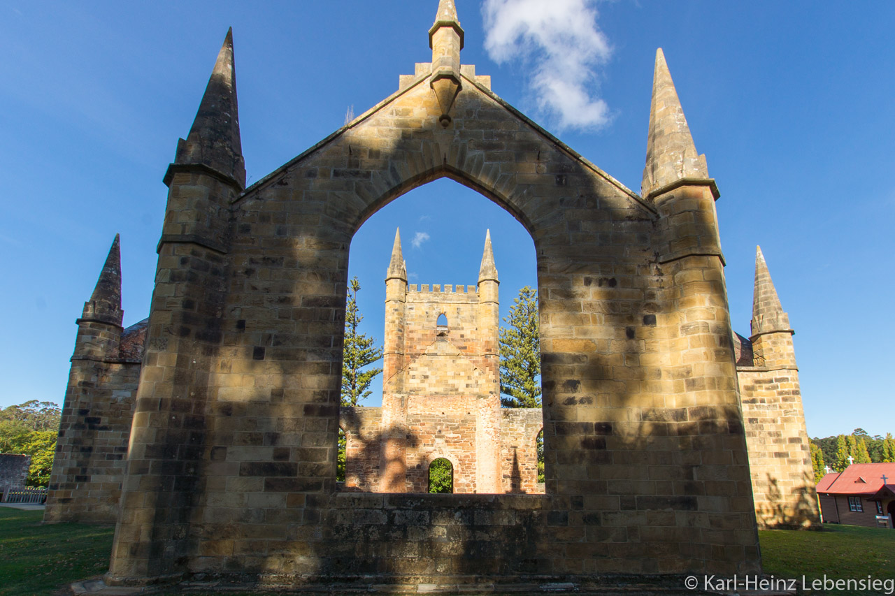 Kirchenruine Port Arthur