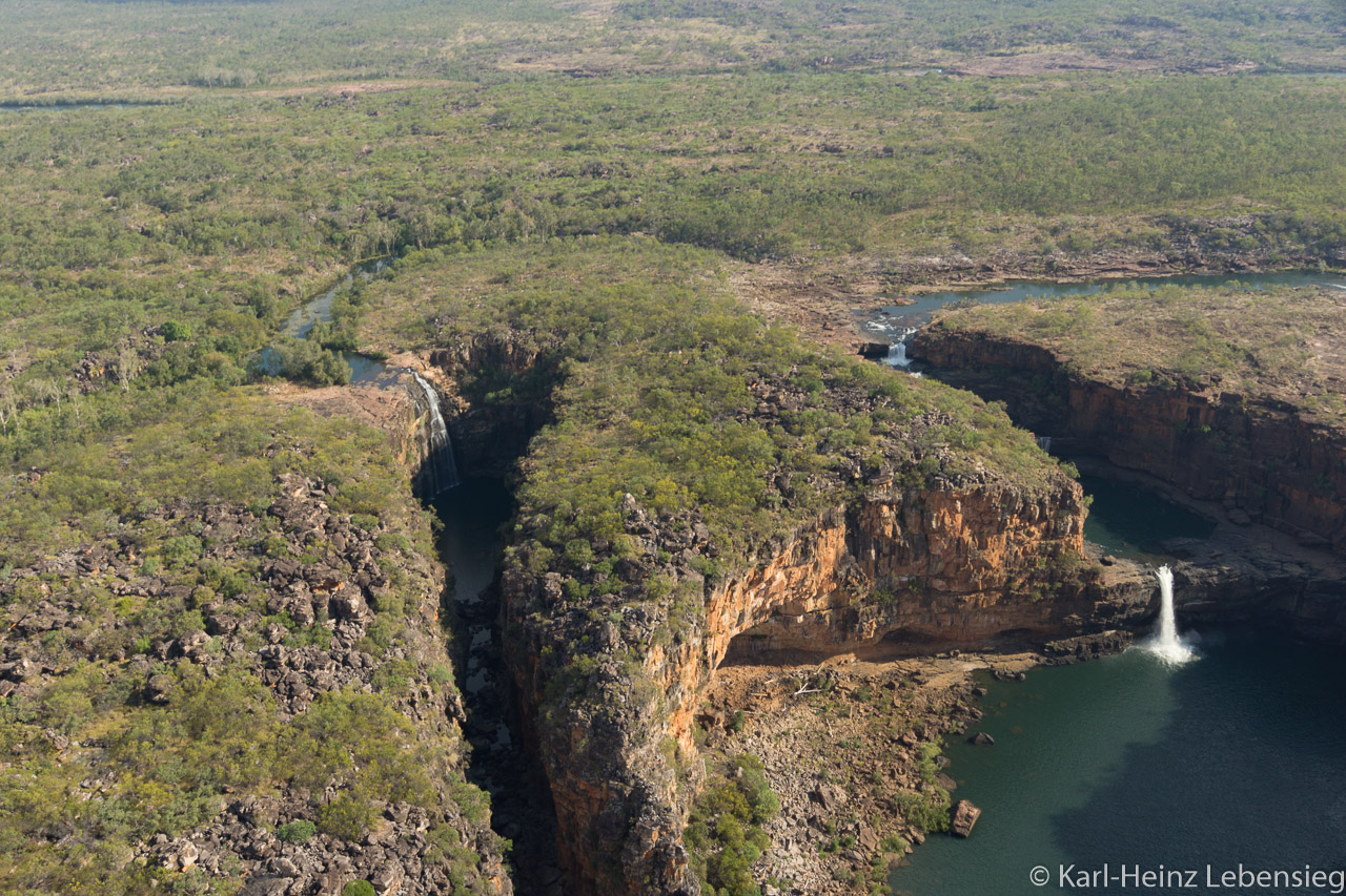 Big Mertens Falls und Mitchell Falls