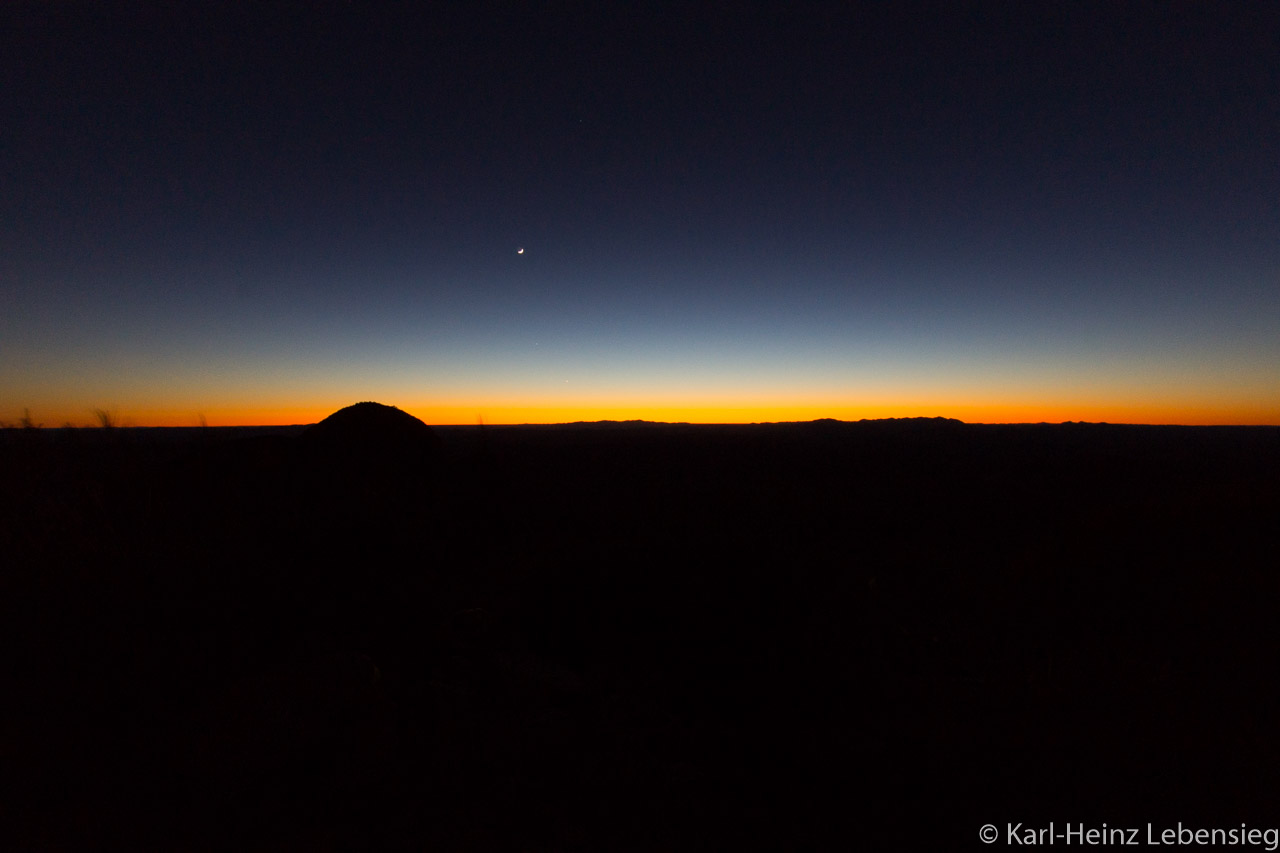 Sonnenaufgang auf Mt. Sonder