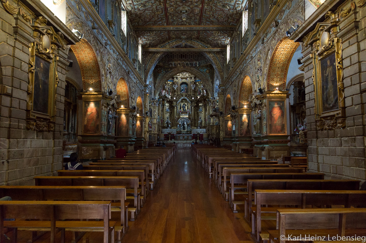 Iglesia de Santo Domingo von innen