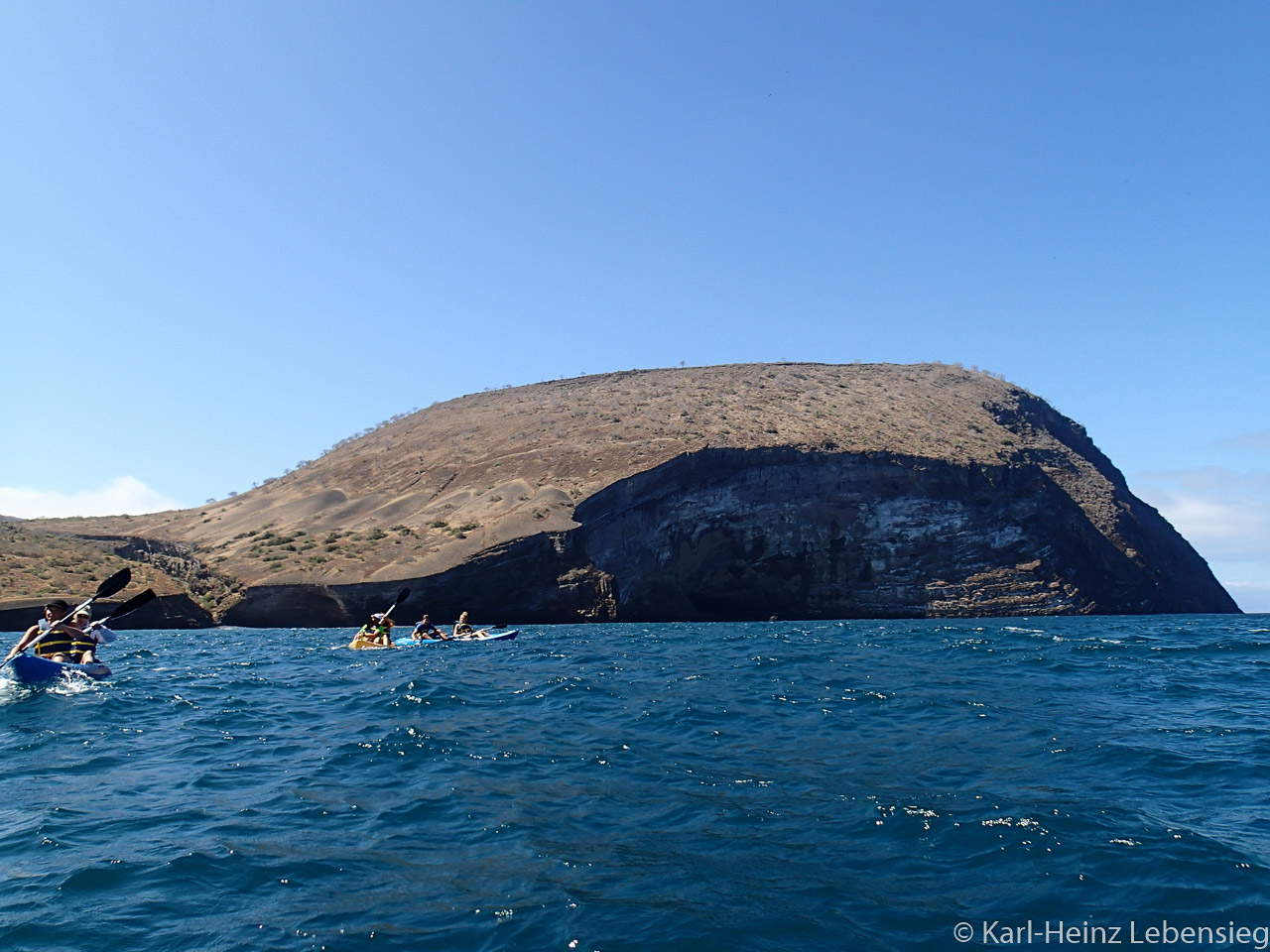 Kayaking in der Buccaneer Cove