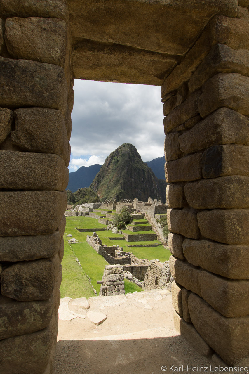 Blick auf Huayna Picchu