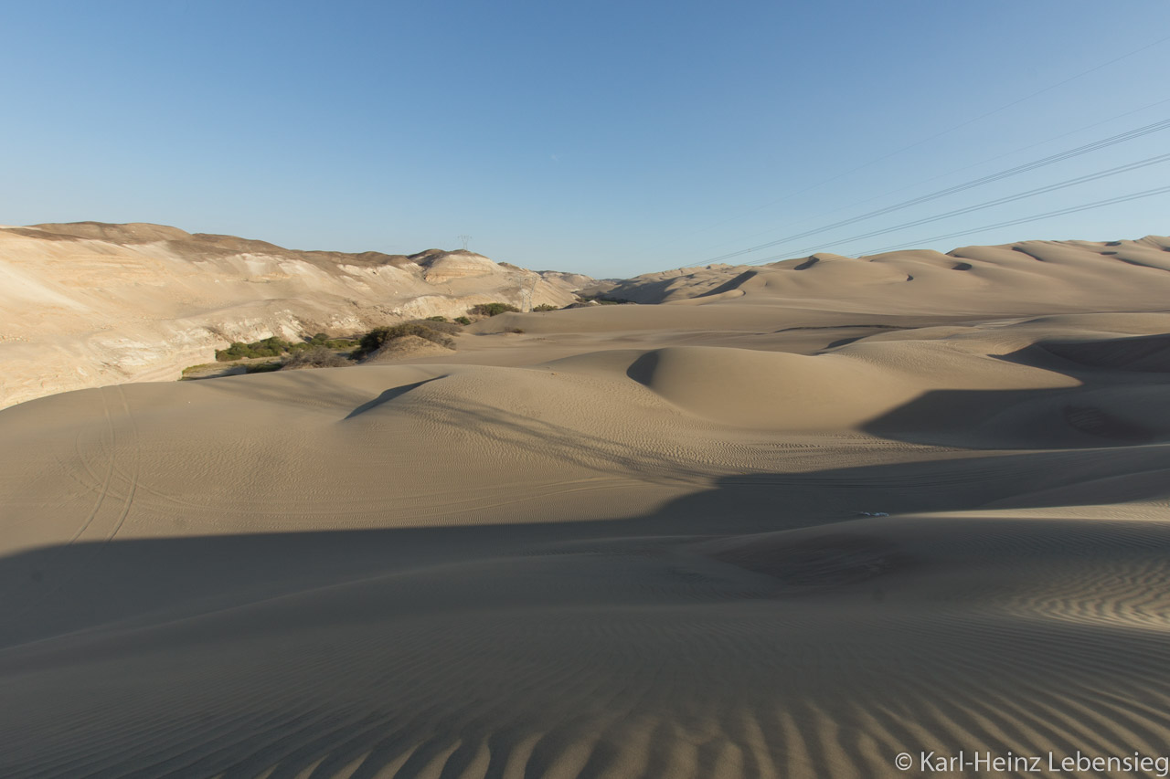 Sanddünen bei Nazca