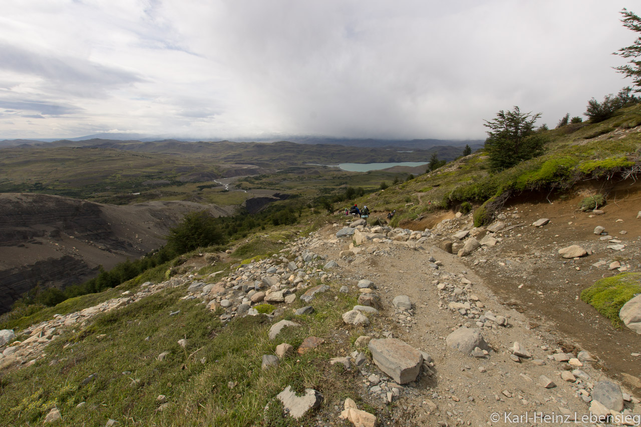 Abstieg zum Refugio Las Torres