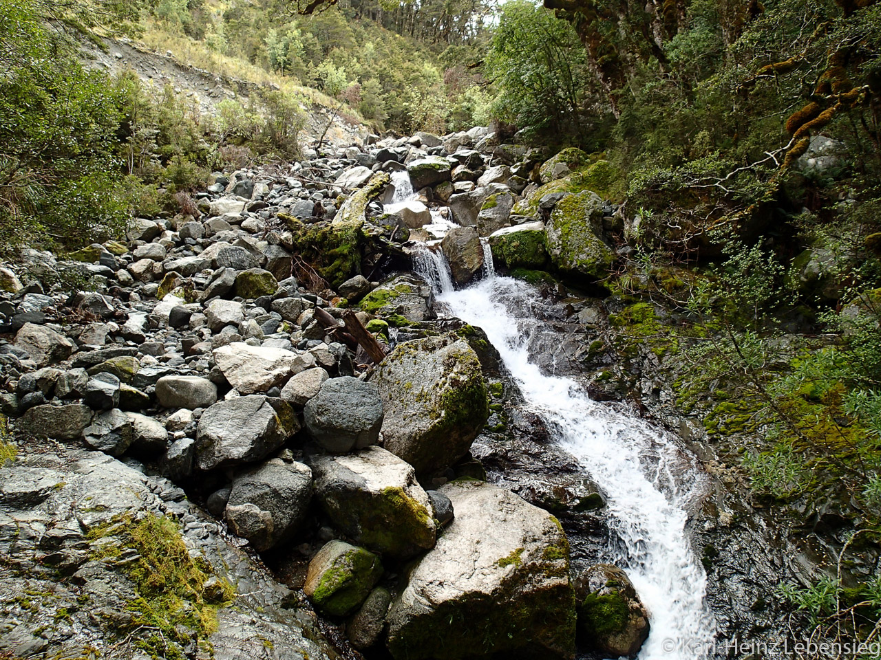 Kepler Track - kleiner Wasserfall