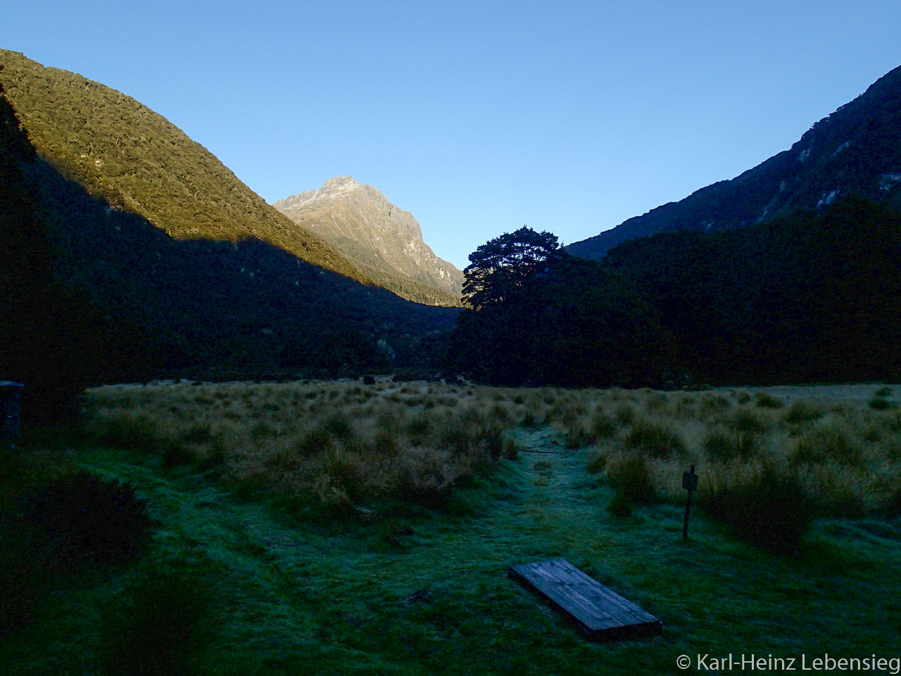 Kepler Track - Start bei Sonnenaufgang