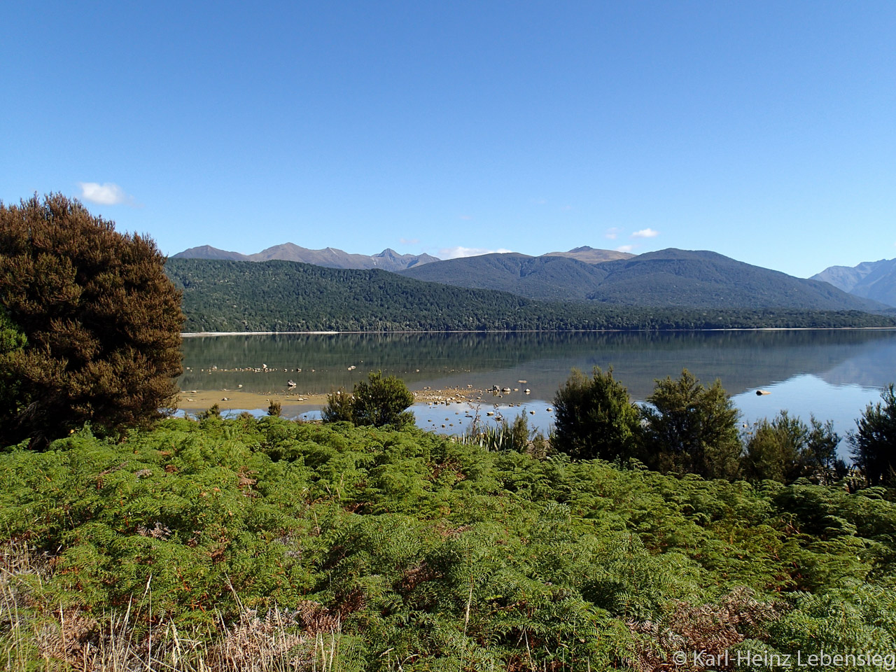 Kepler Track - Blick über Lake Te Anau